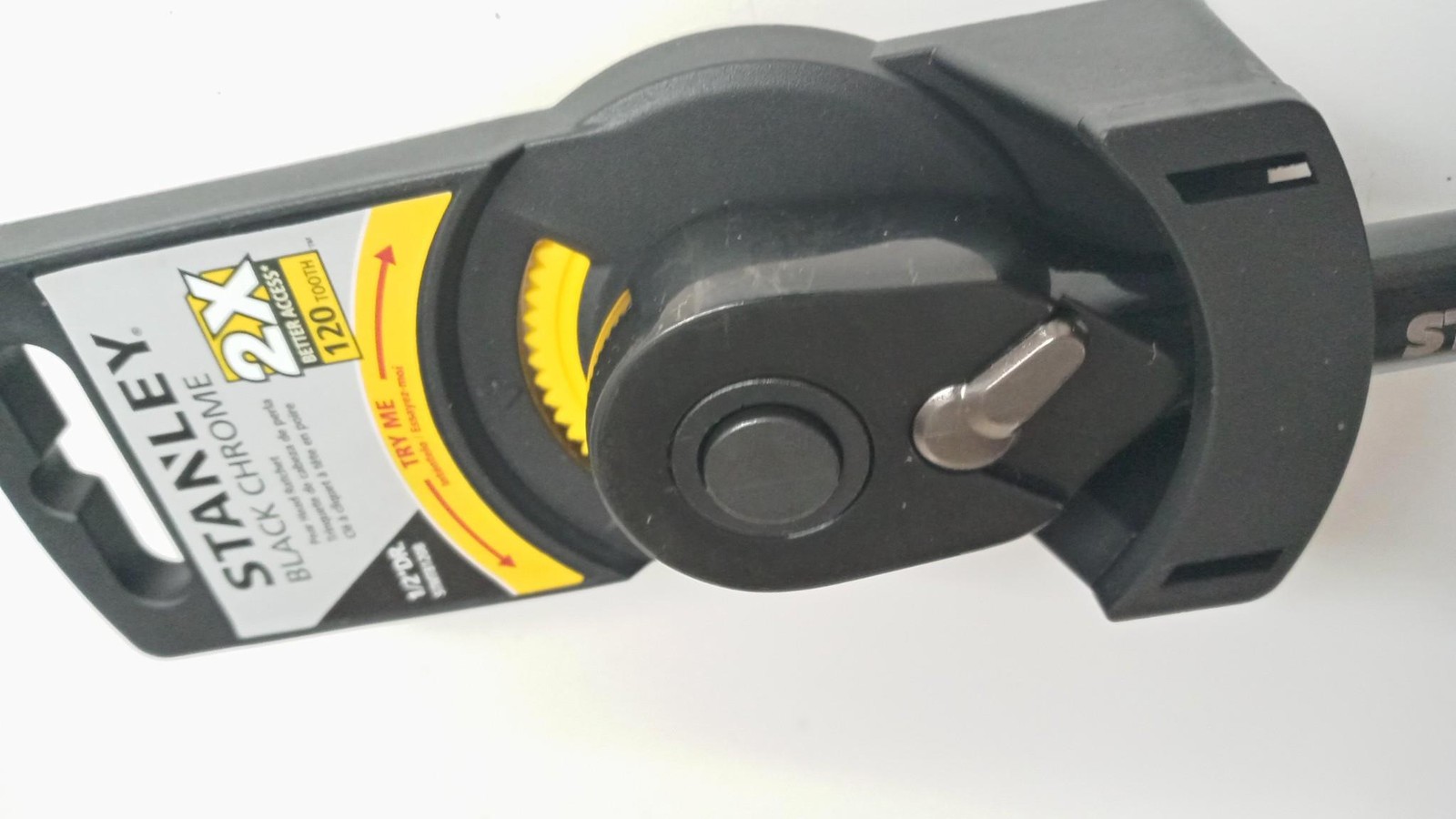 Stanley STMT81208 1/2 in Drive 120 Tooth Black Chrome Ratchet gallery