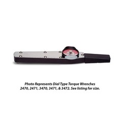 Wright Tool 3470 3/8in Drive Dial Torque Wrench 0-150 in-lb Chrome