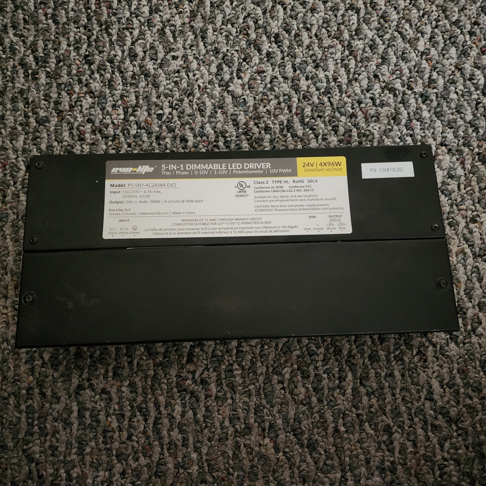 Evo-lite 5 In 1 Dimmable LED Driver 24V Dimmable Power Supply gallery