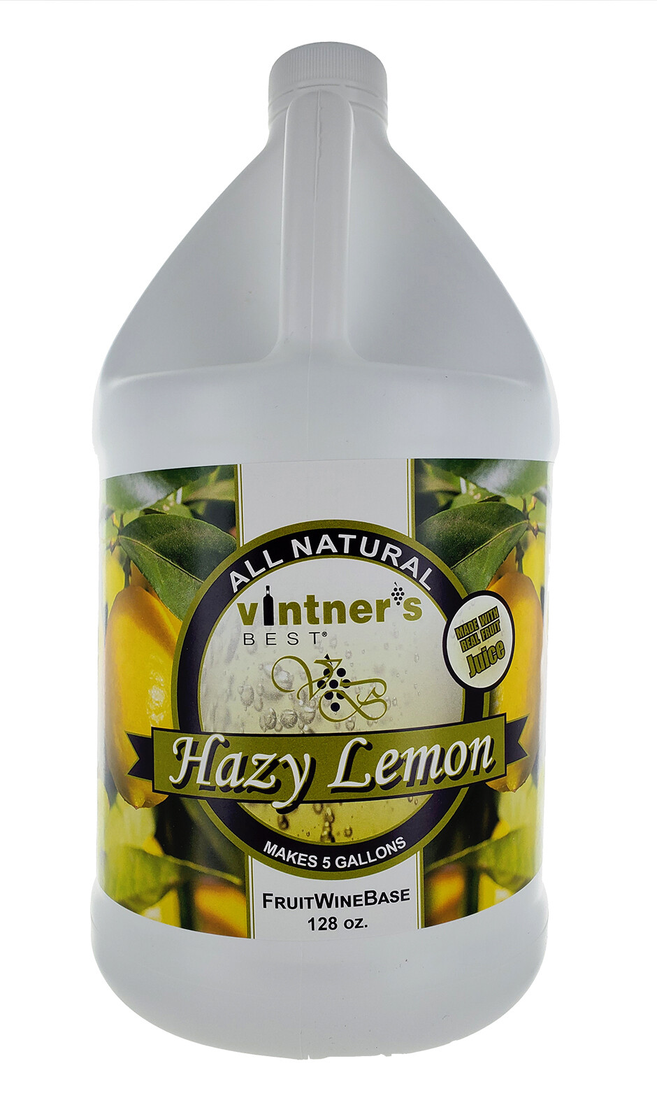 Vintner's Best Fruit Wine Base 128oz Jug - Hazy Lemon gallery