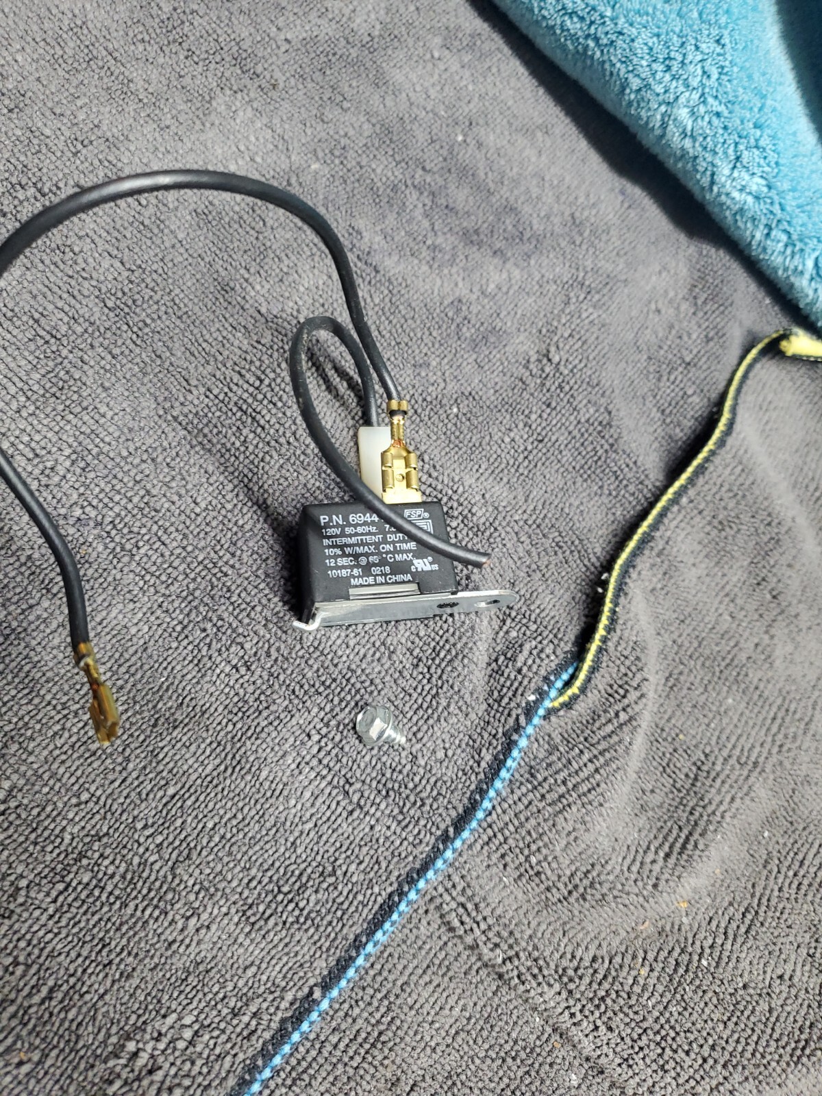 KENMORE Dryer Buzzer Switch Loaded Repair Kit - Part# 694419 FREE SHIPPING gallery