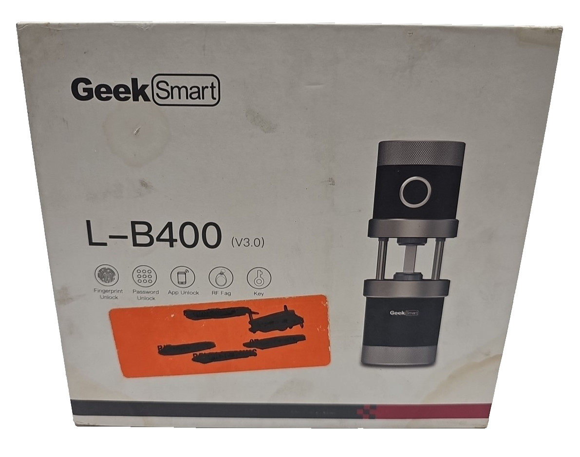 Geek Smart L-B400 V3.0, Smart Lock Deadbolt, (Missing Parts ) No Keys gallery