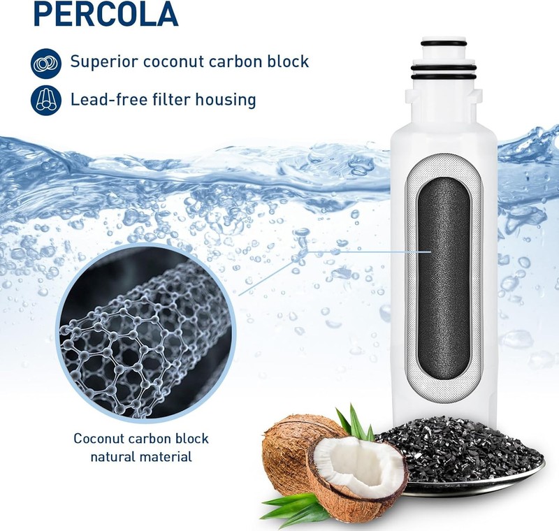 HX2019FR-A Water Filter Replacement,Compatible with Hisense HX2019FR-A (2 Pack) gallery