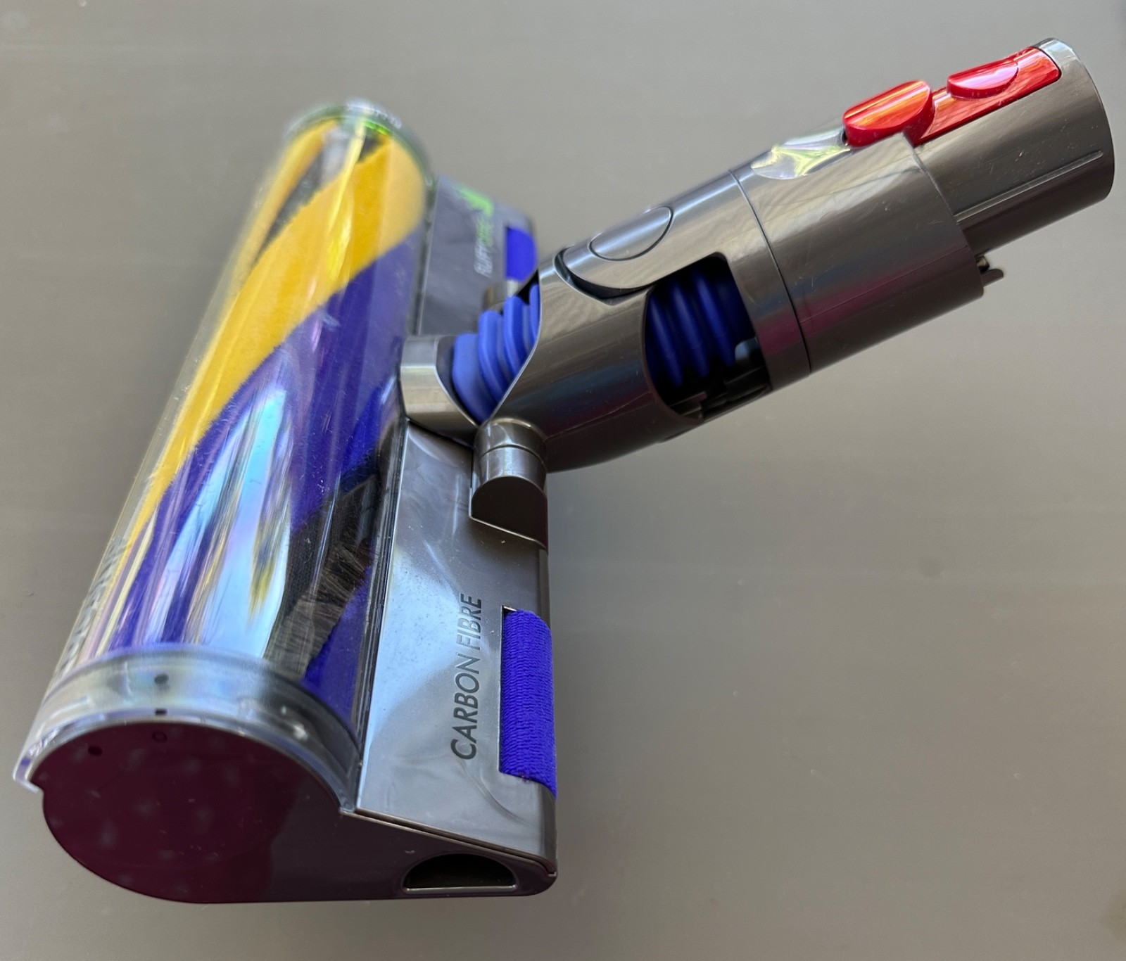 Dyson V12 Detect Slim Vacuum Laser Fluffy Optic Soft Brush Floor Head 425995-02 gallery