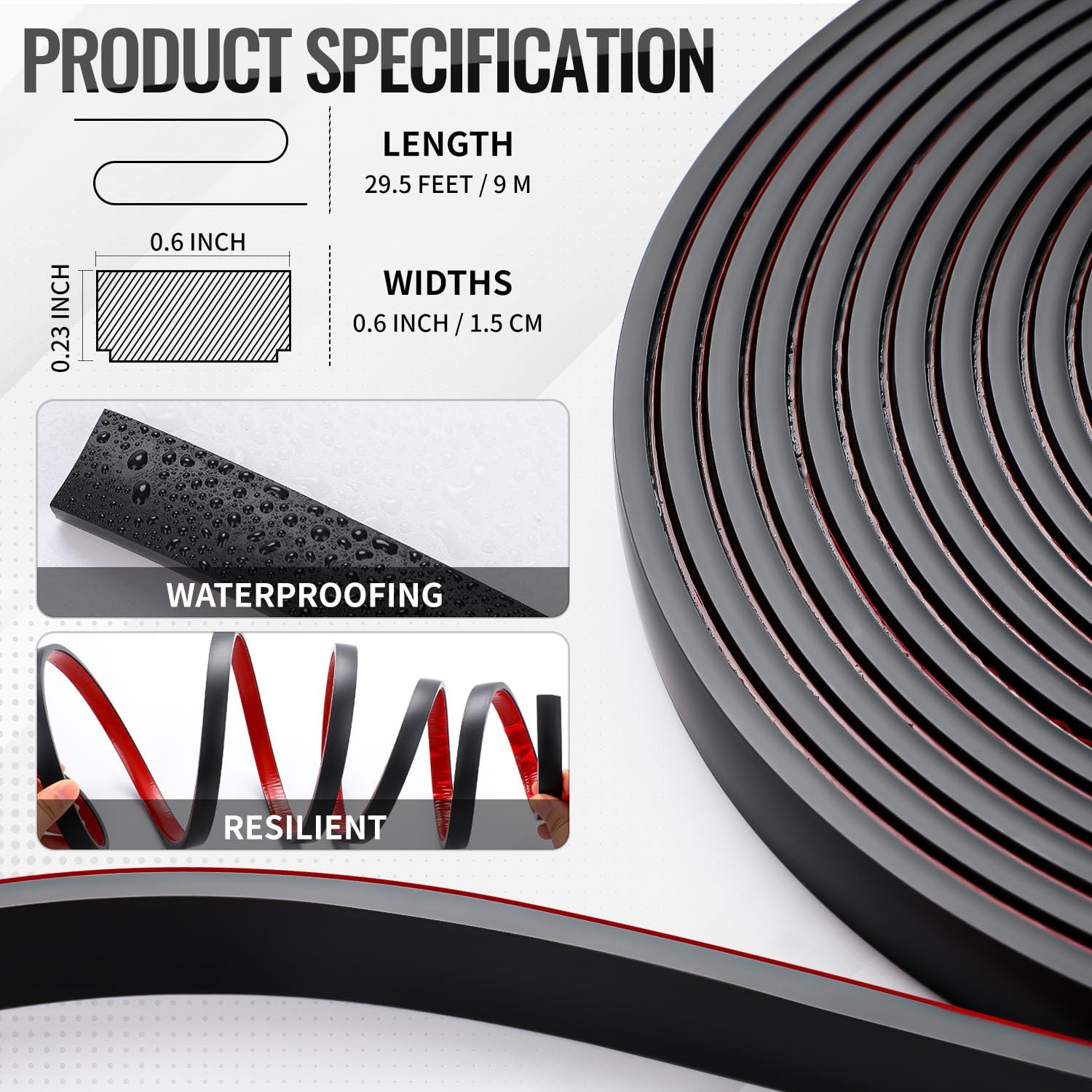 59 Ft Window Grille Inserts Grid Kit, Self-Adhesive Peel and Stick Trim Moldi... gallery