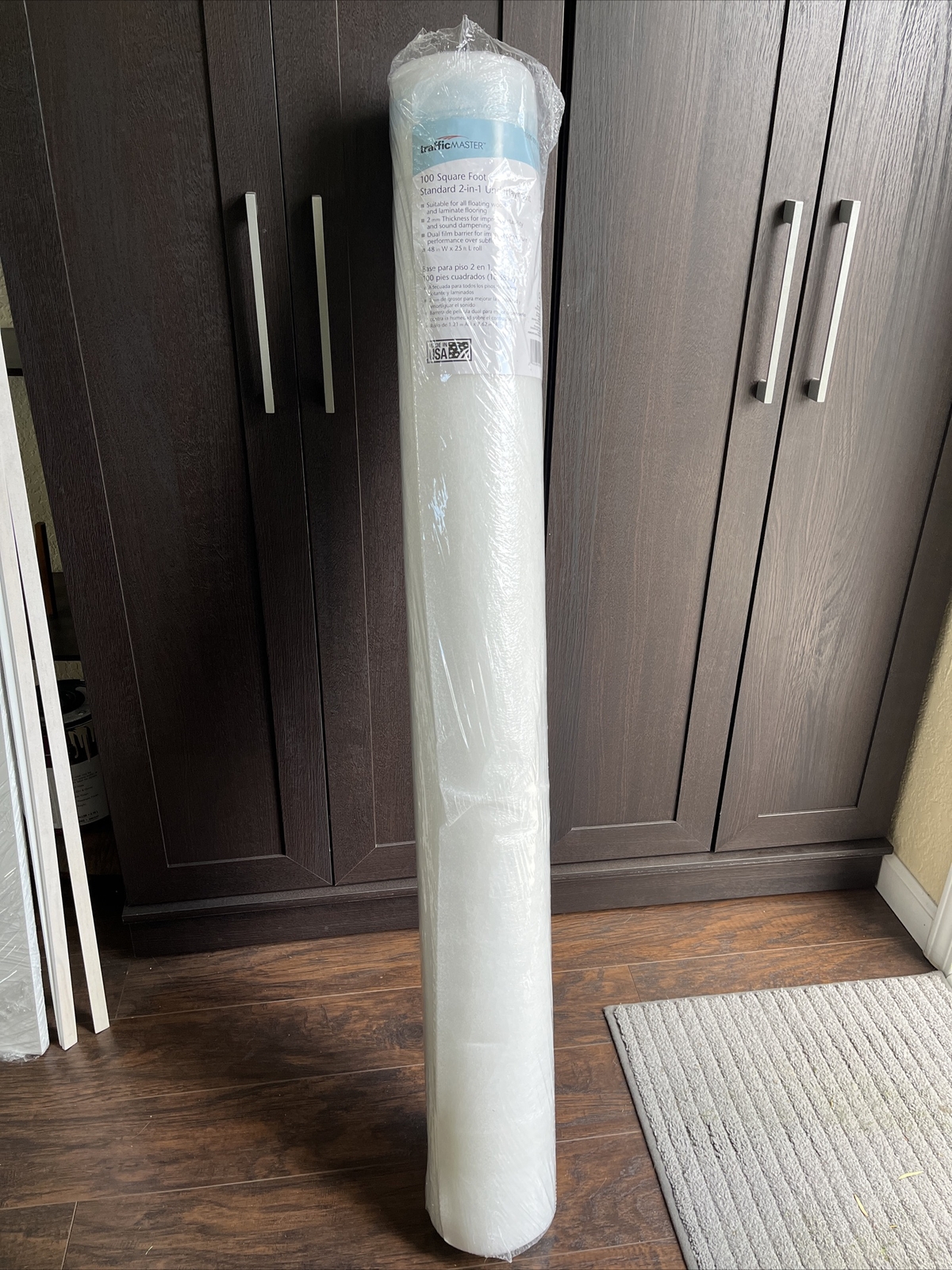 TrafficMaster Underlayment Polyethylene Foam Moisture Barrier 100 sq. ft. Rolls gallery