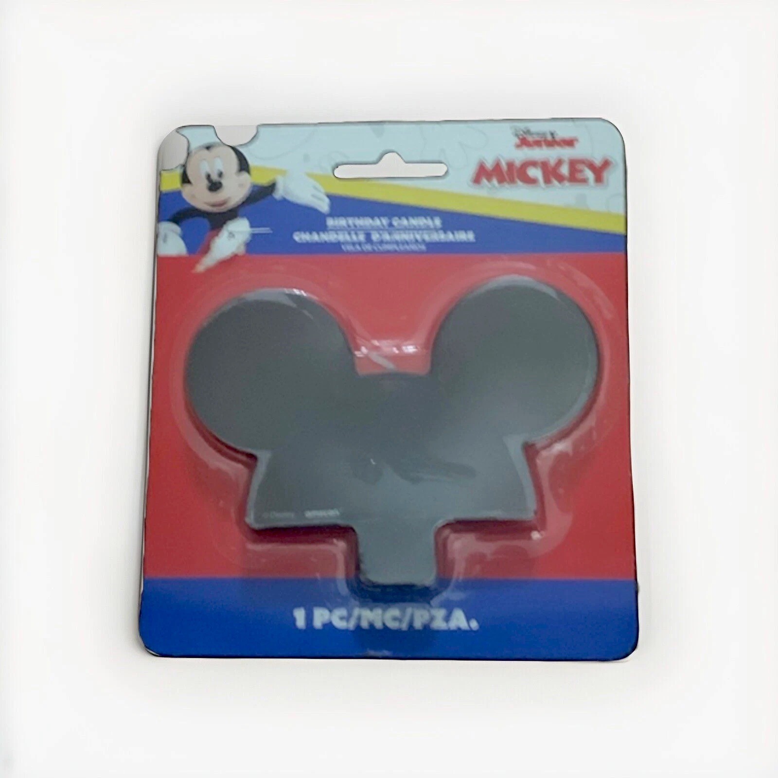 Disney Junior Mickey Mouse Ears Birthday Cake/Cupcake Candle. Party Supplies gallery