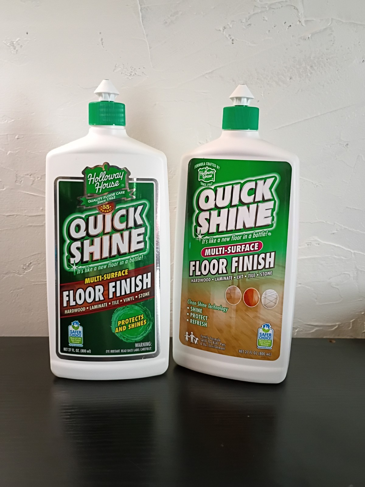 Holloway House Quick Shine Multi-Surface Floor Finish 27FL Oz. Lot of 2 New gallery