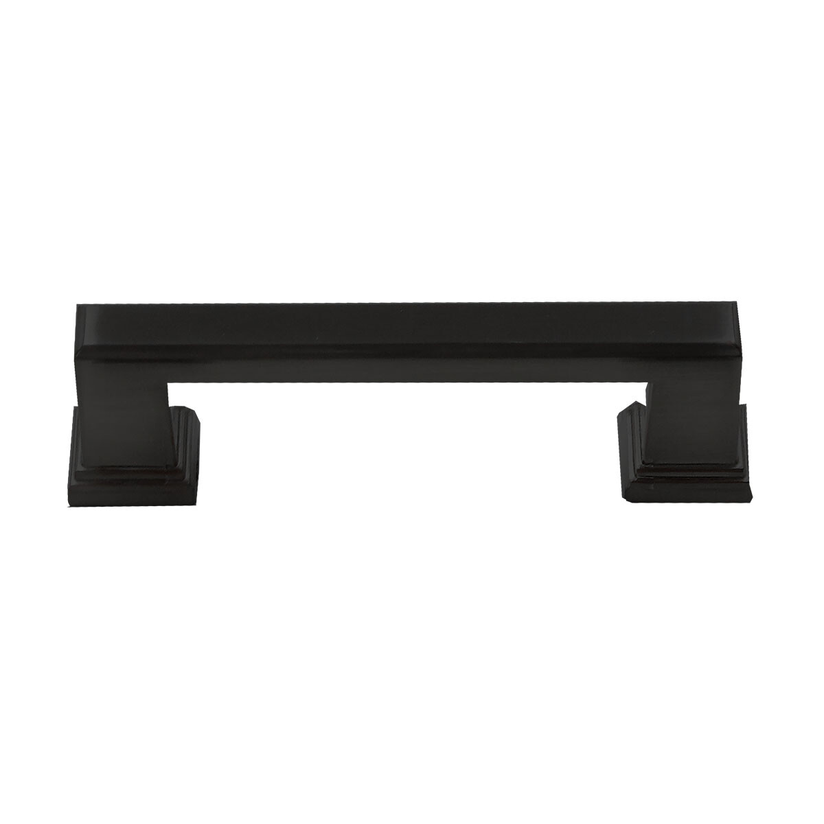 Square Bar Pull Handle Kitchen/Bath Cabinet Door Hardware Modern Black KPT gallery