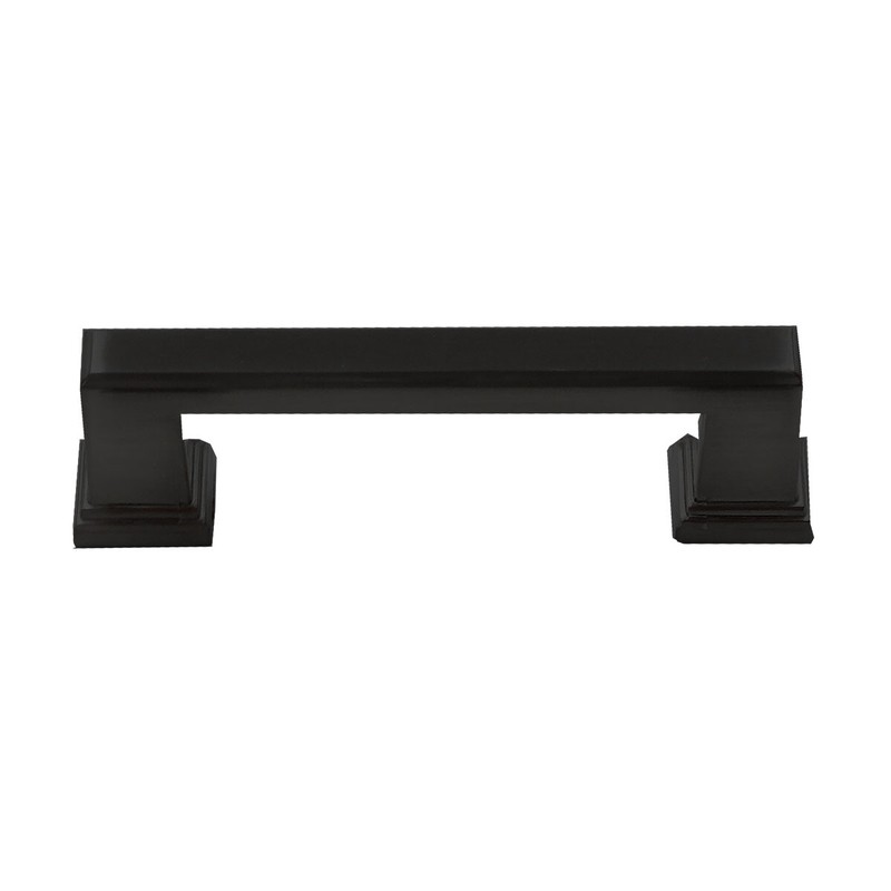 Square Bar Pull Handle Kitchen/Bath Cabinet Door Hardware Modern Black KPT gallery