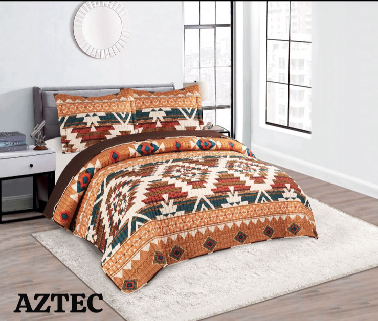 3 PCS PRINTED QUILT SET " LIGHT WEIGHT" DESIGNS ( FREE SHIPPING) gallery