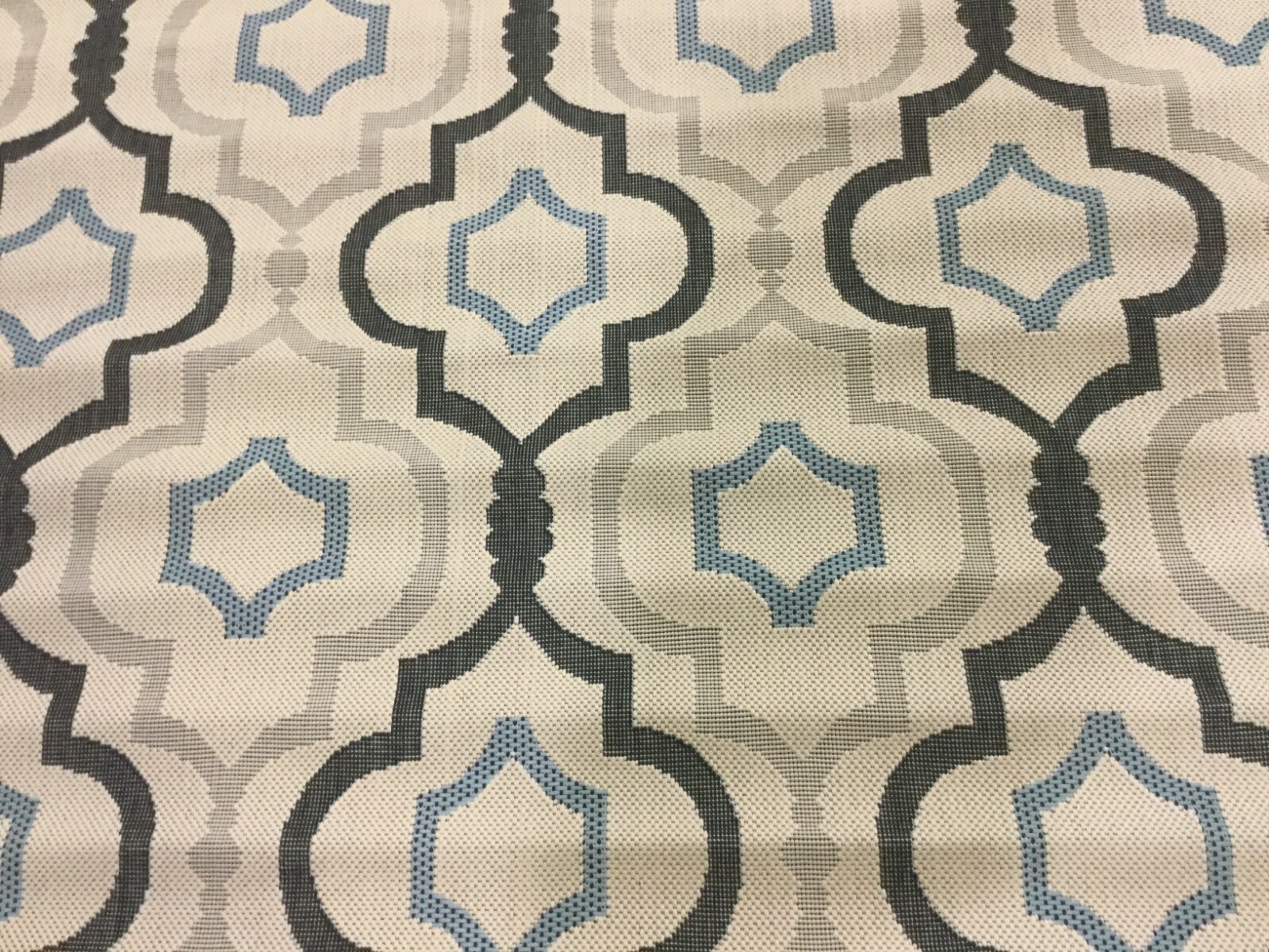 IVORY / BLACK 6'-7" X 9'-6" Damaged Rug Reduced Price 1172658313 CY7938-256A18-6 gallery