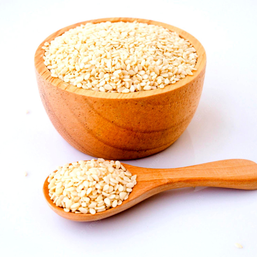 White Sesame Seeds | Ceylon Organic Raw Natural Hulled Whole Premium Herbs bulk gallery