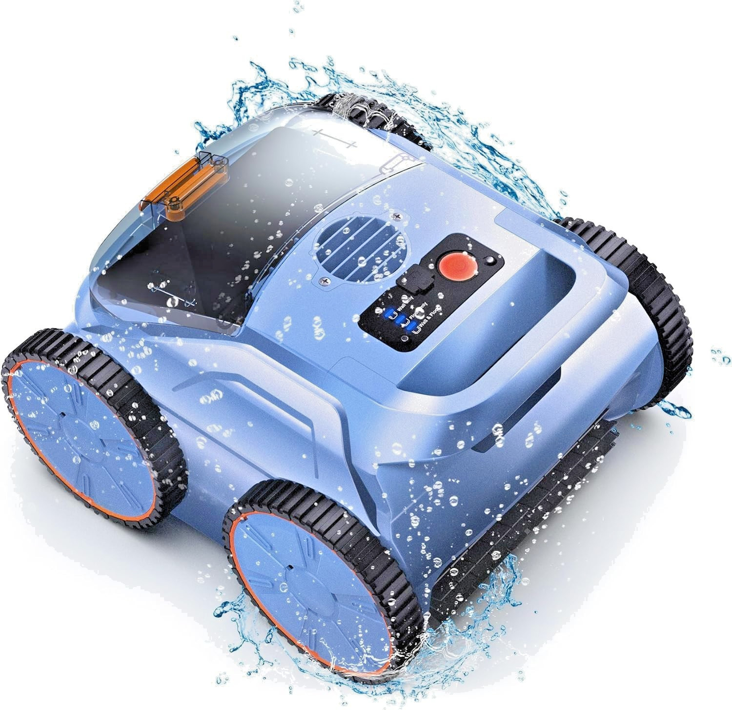 *NEW* Robotic Pool Vacuum, Robotic Pool Cleaner for Inground Pools 180 Mins gallery