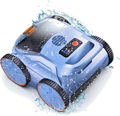 *NEW* Robotic Pool Vacuum, Robotic Pool Cleaner for Inground Pools 180 Mins