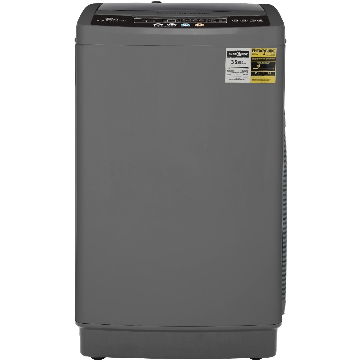 20/15.6lbs Full Automatic Washing Machine Compact Laundry Washer +Drain Pump gallery