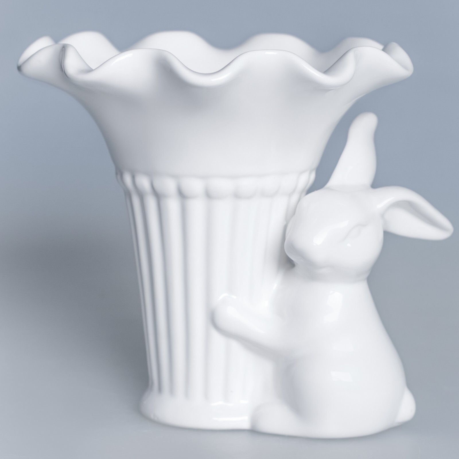 New Vase Rabbit Cutie Easter vase, Bunny Plates, Ceramic Bunny Rabbit gift mom gallery