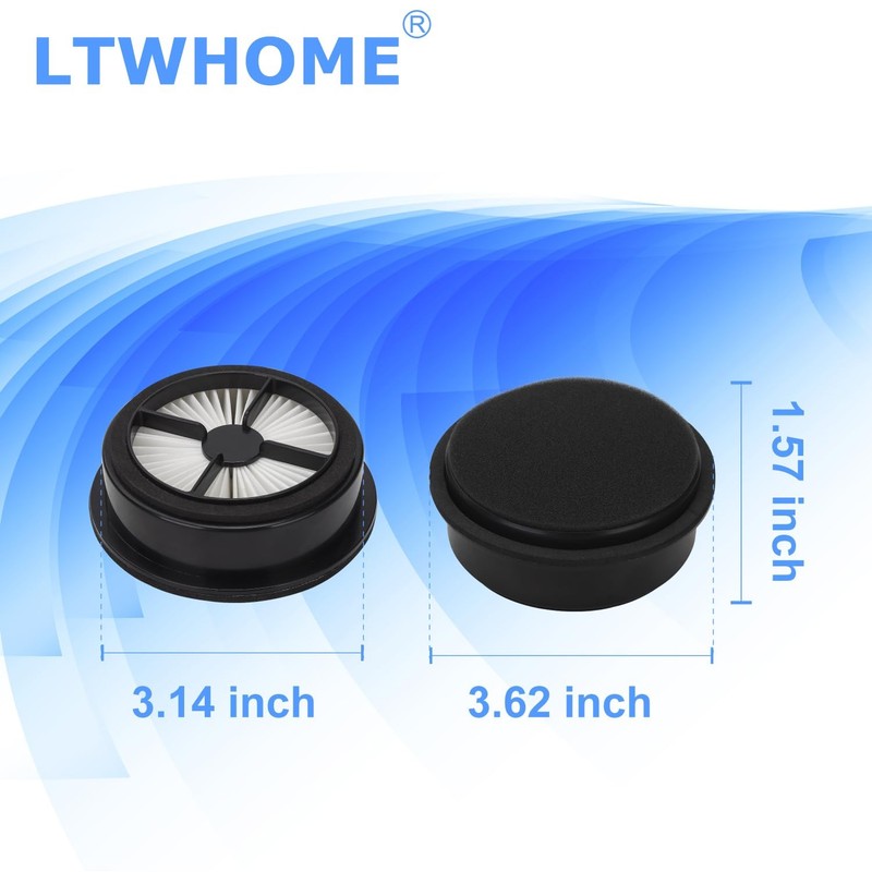 Replacement HEPA Filter and Foam Filter Kit Fit for Dirt Devil Vacuum Cleaner... gallery