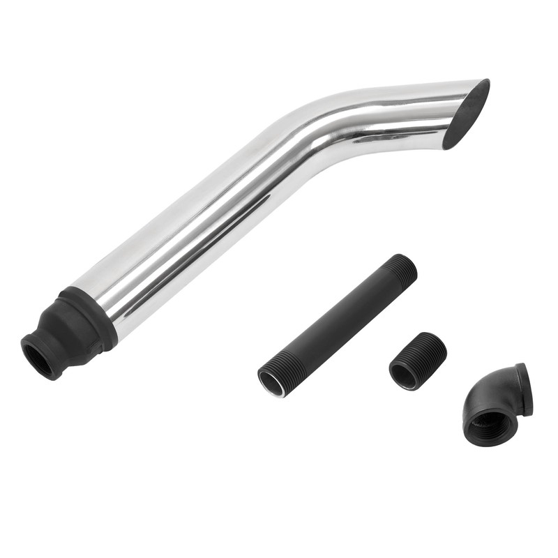 Replacement Stainless Exhaust Stack Pipe Exhaust Stack For John Deere 110 112 gallery