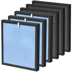 HSP001 Filter Replacement for HATHASPACE Air Purifier, 3 Pack, H13 HEPA