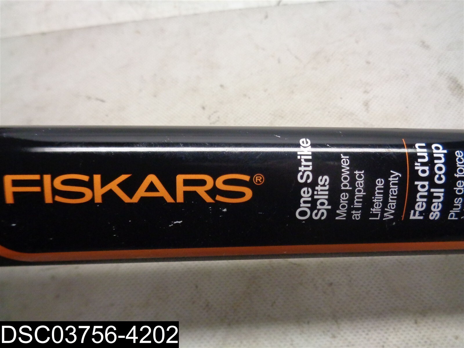 046561275594 Fiskar One Strike Splits Splitting Axe gallery