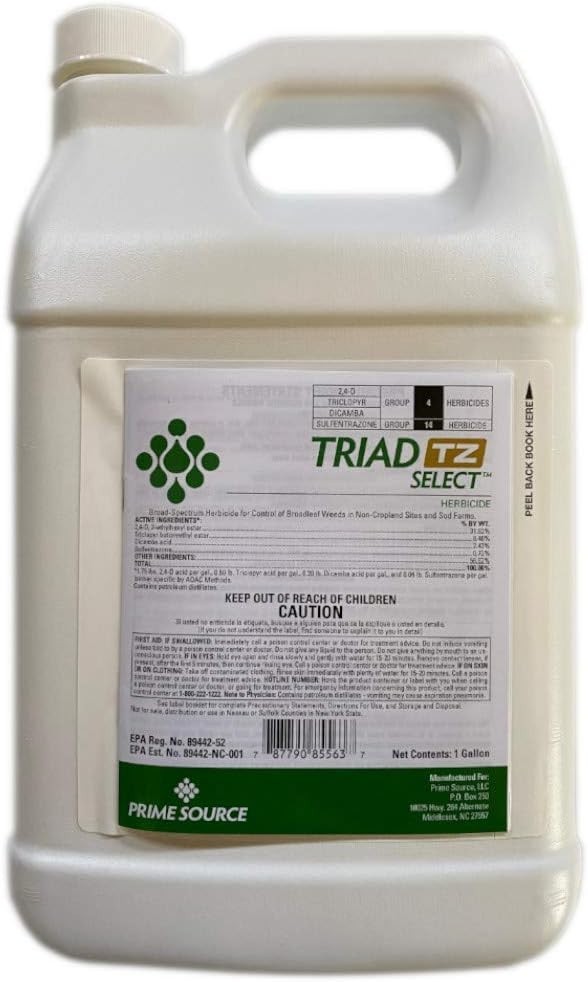 Prime Source Triad Select Herbicide Broadleaf Weeds & Weed Grasses Gallon gallery