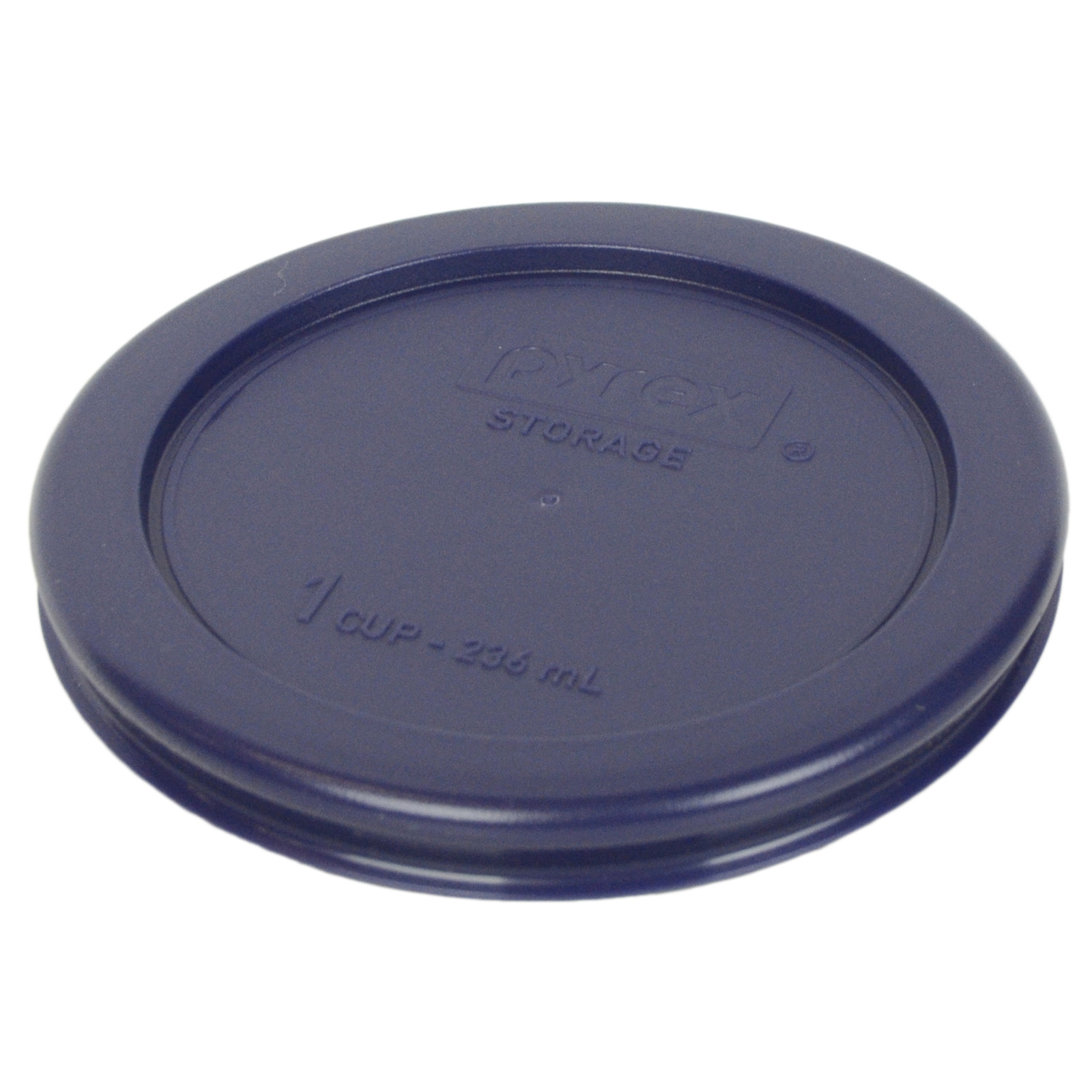 Pyrex 4" Storage Plastic Blue Lid Storage Cover 6 PK For 1 Cup Bowl Dish 7202-PC gallery