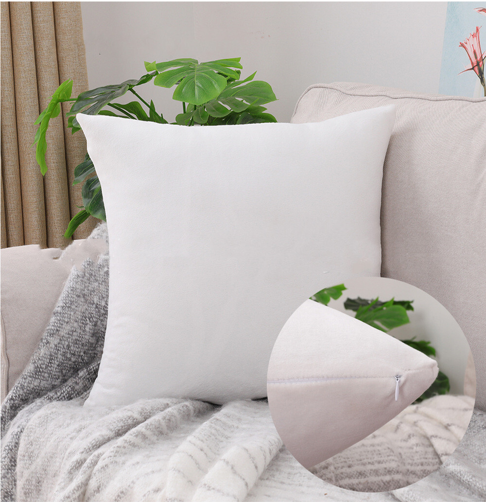 Plush Soft Large Cushion Cover Throw Pillow Case Home Decor 11 Sizes 25 Colors gallery
