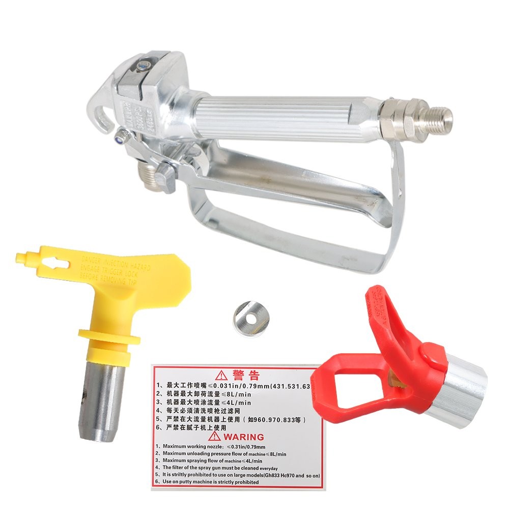 517 Spray Tip + Nozzle Guard for Sprayers 3600PSI Airless Paint Spray Gun