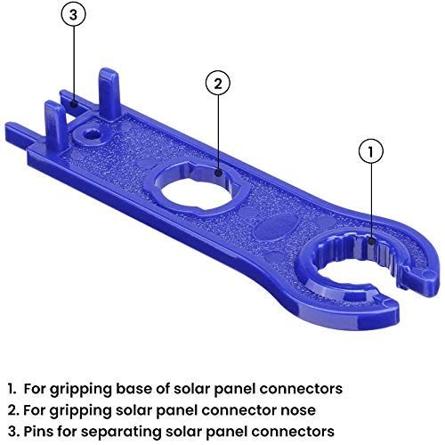 2Pcs Solar Panel Connector Wrenches for MC4 Connectors - Quick Plug Socket Tool gallery