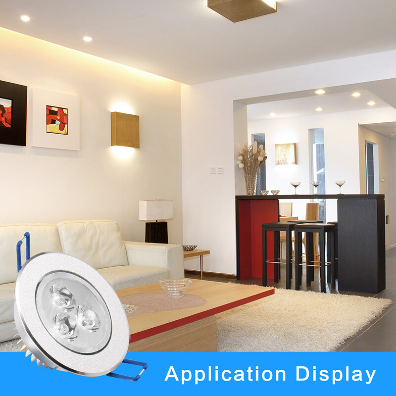 10Pcs Dimmable LED Recessed Ceiling PanelLight Downlight Spotlight Home Lighting gallery