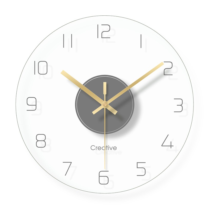 30cm Ultra Thin Design Wall Clock Large Modern Home Office Round Wall Clock gallery