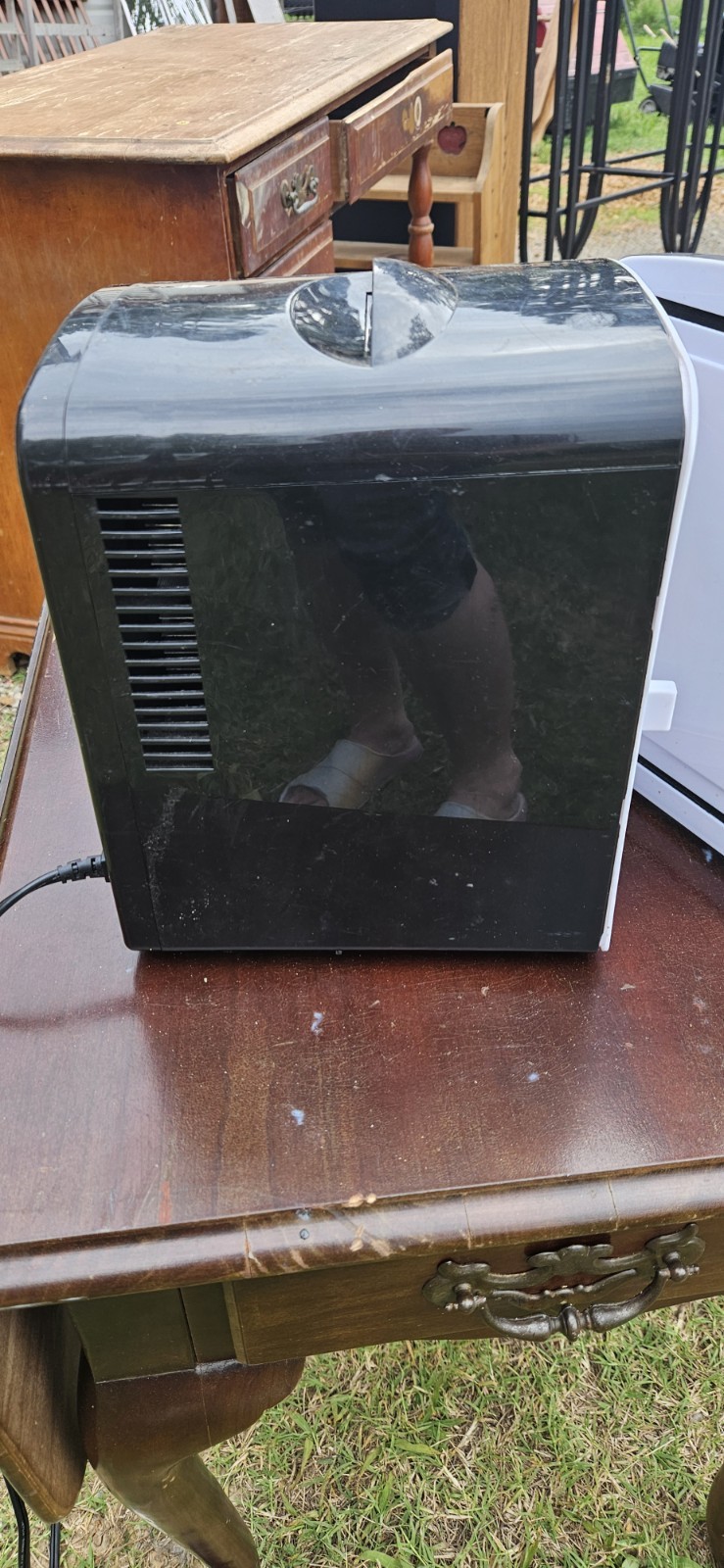 Mini Fridge KA205BK Portable Freestanding Black Single Door 1 ft³ Manual gallery