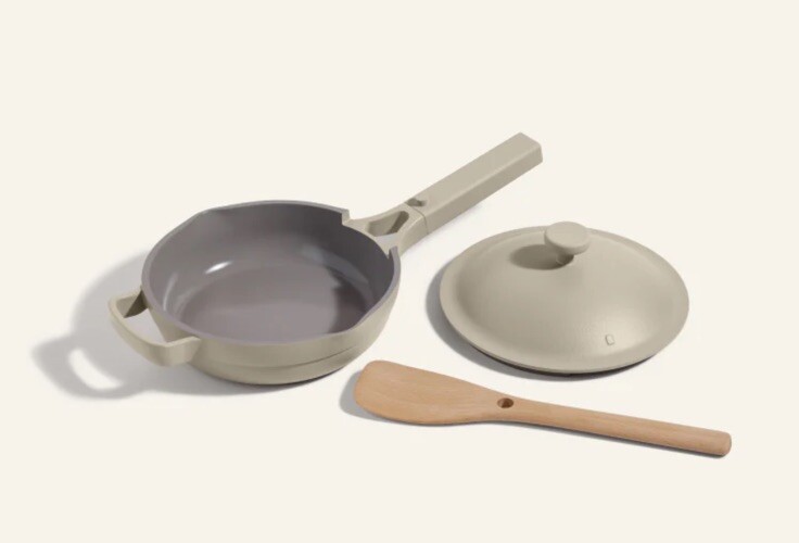 Our Place 8.5" Ceramic Nonstick Mini Always Pan Steam 1.2 QT READ DESCRIPTION gallery