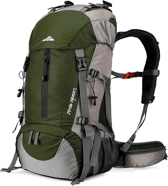 Upgraded 50L Outdoor Backpack - Waterproof, Lightweight with Multiple Pockets