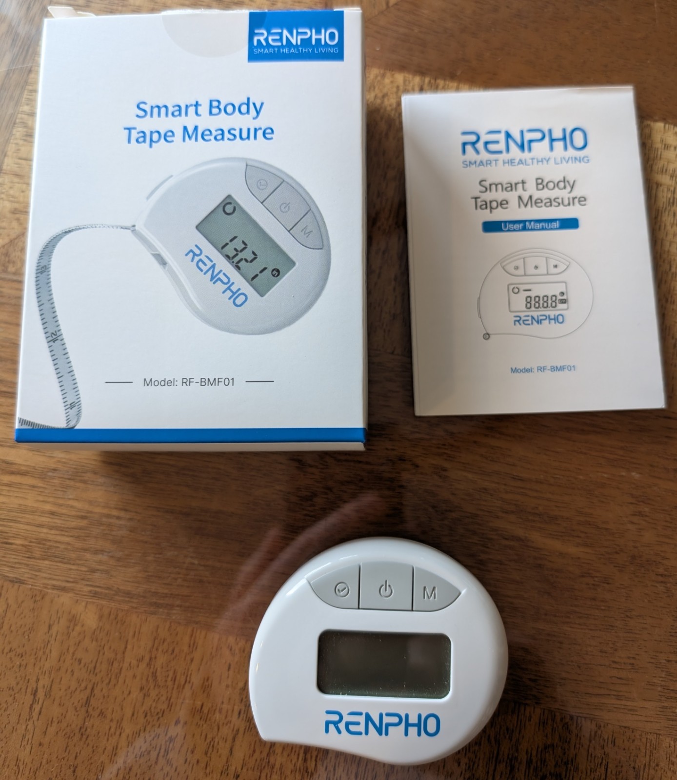 RENPHO RF-BMF01 Smart Tape Measure Body Measuring Tape Bluetooth gallery