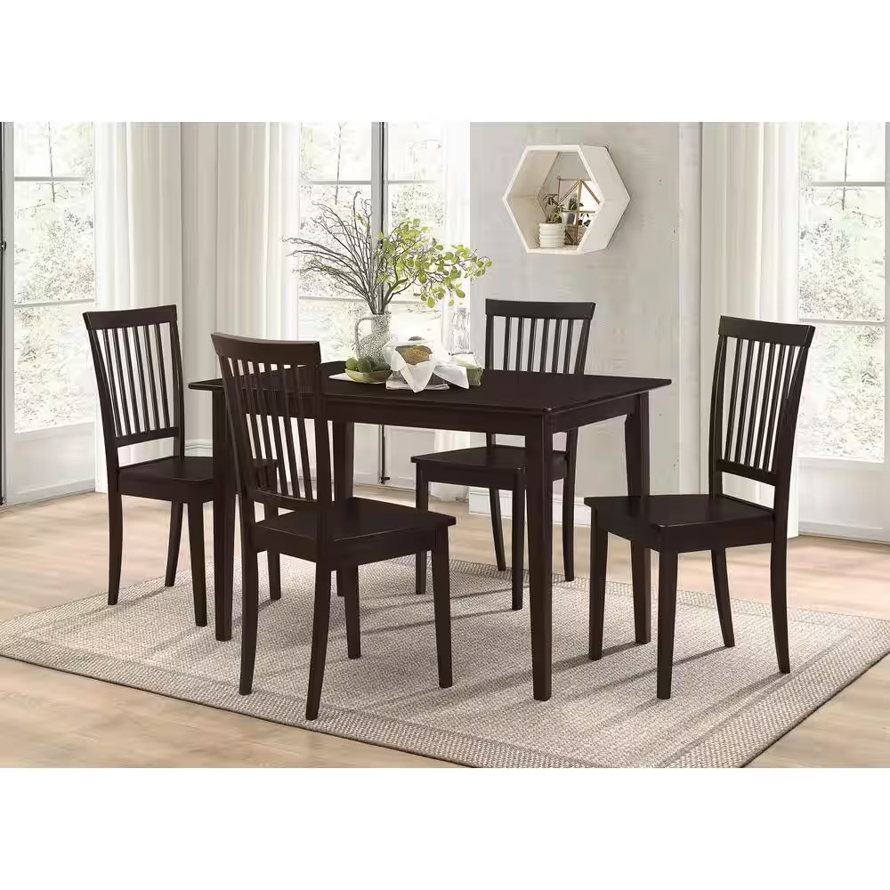 Gomez 5-Piece Cappuccino Dining Set gallery