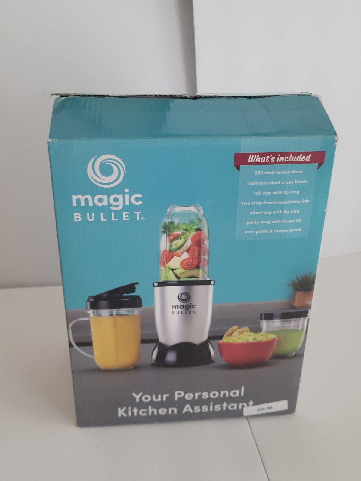 Magic Bullet Original Personal Blender MBR-1101 Silver 250 Watt Brand New gallery