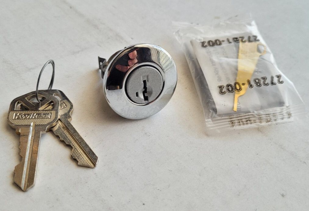 Kwikset Replacement Smartkey Cylinder Chrome Nickel Keyed Entry For Knob Lever gallery