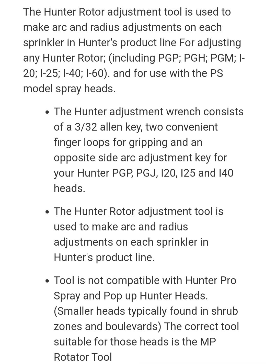 Hunter Brass Rotor Adjustment Key/Tool gallery