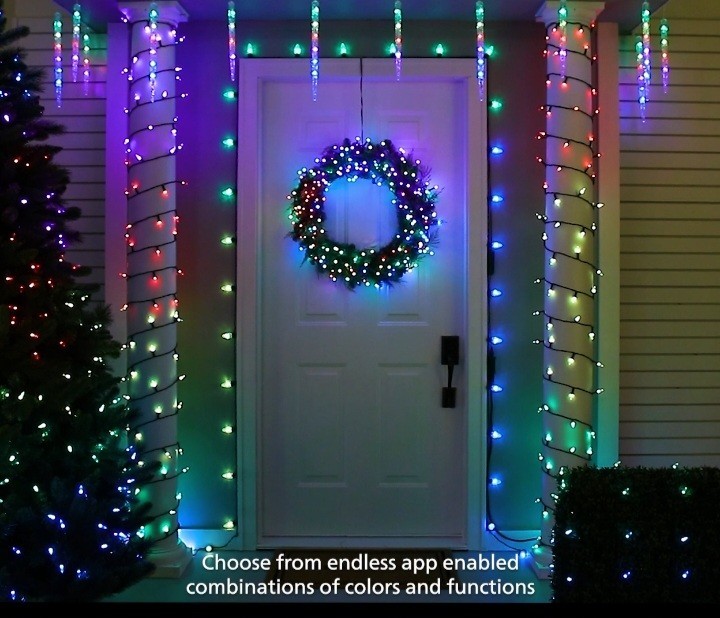 Philips ChromaBright Icicle String Lights 12CT gallery
