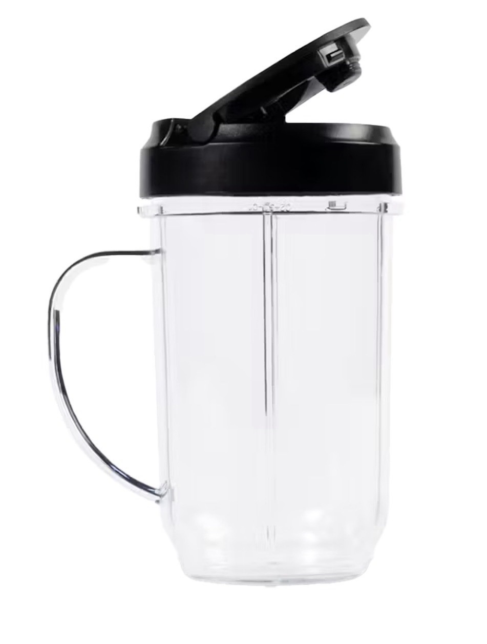 Magic Bullet Personal Blender 250W White 16oz Cup Lid Easy Clean Dishwasher Safe gallery