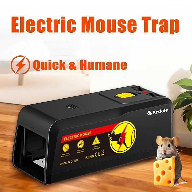 ELECTRIC MOUSE & RAT KILLER - COMPACT ELECTRONIC PEST TRAP WITH ZAPPER FUNCTION gallery