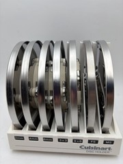 Cuisinart DLC 7 8 10 Food Processor Disc Blade Set of 7 Blades New Japan