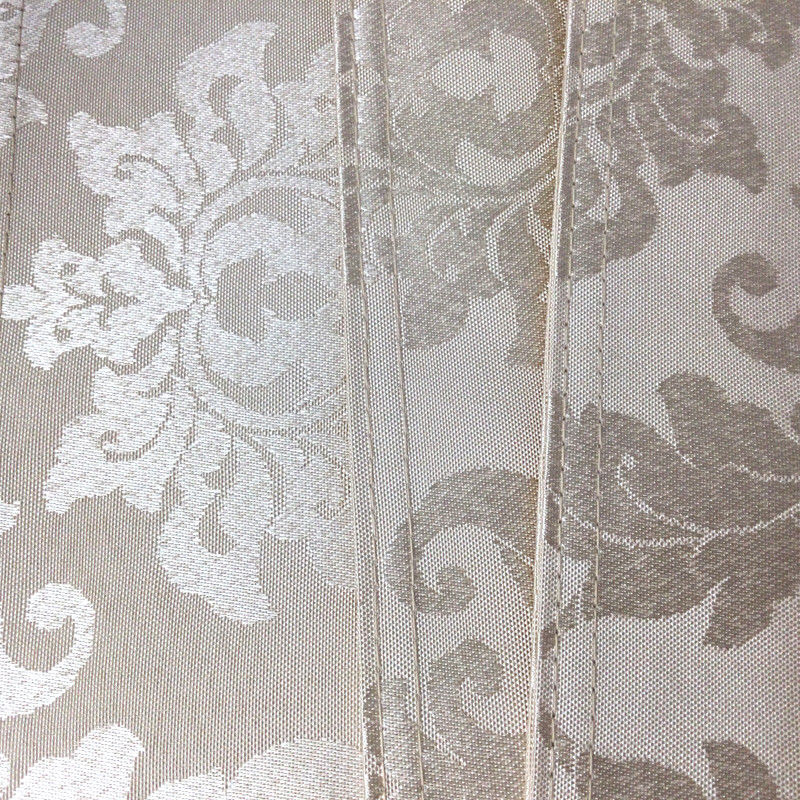 4 Placemats Beige Rectangular Damask Leaves 13 in x 19 in gallery