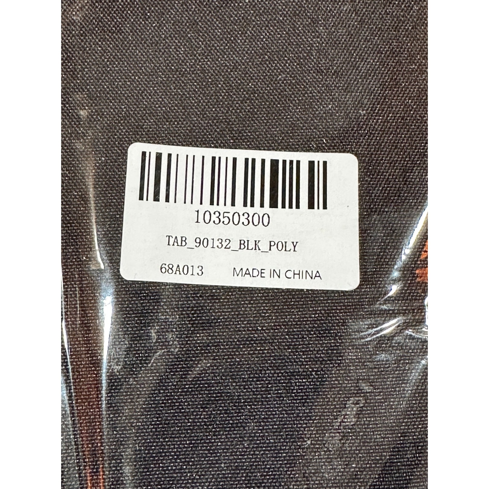 NWT - 2 Large Black Polyester Tableclothes - 90 x 132 & 72 x120 gallery