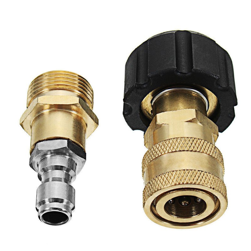 Quick Release Coupler Connector Fitting for High Pressure Washer Gun & Hose G1/4 gallery