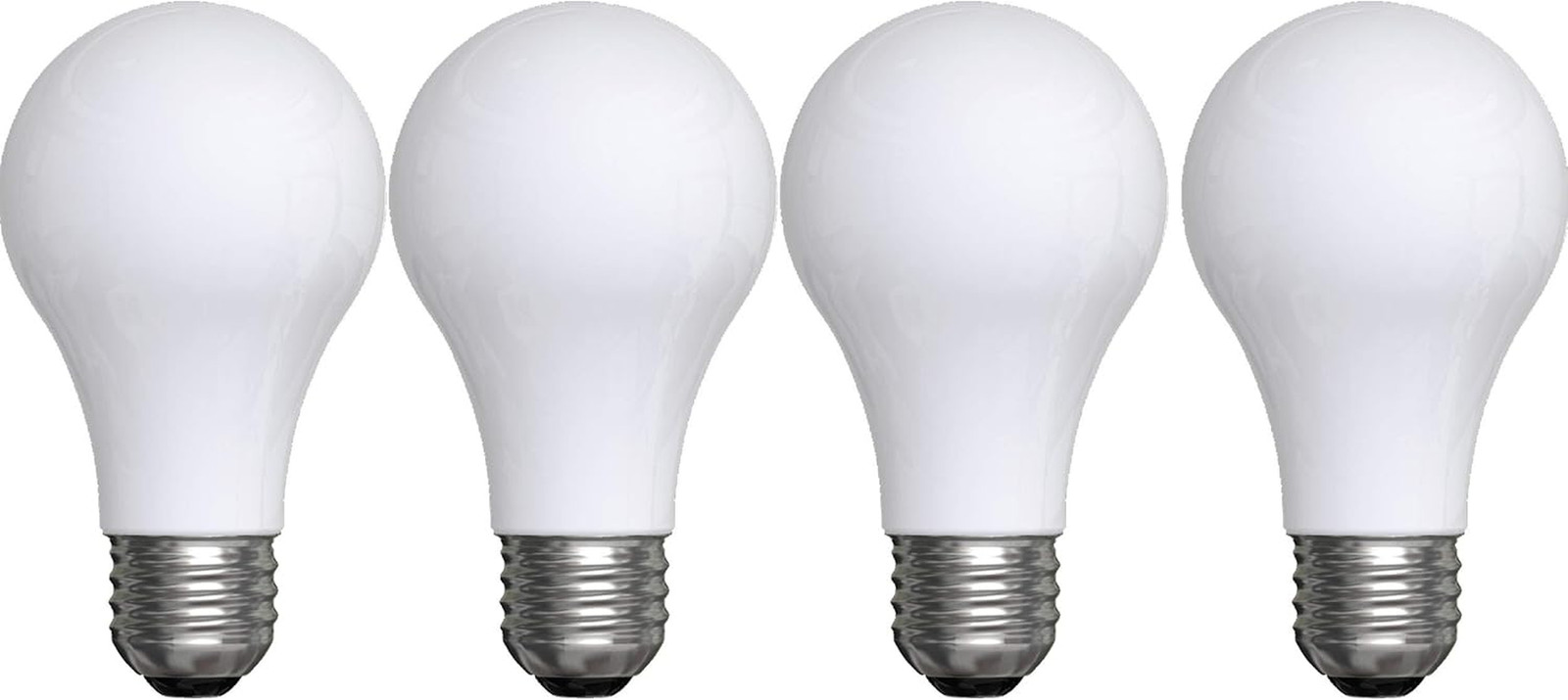 LED Light Bulbs, 60 Watt, Soft White, A19 (4 Pack) gallery