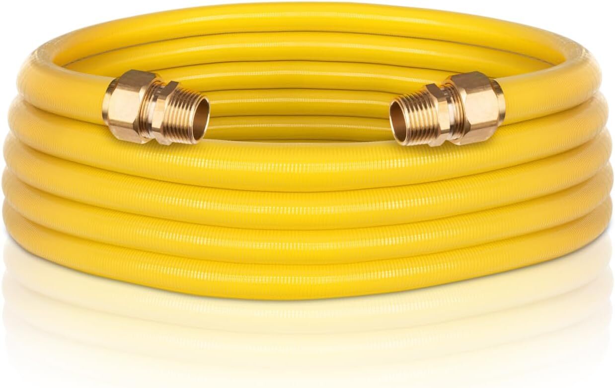 1/2" Gas Line, 37ft CSST Gas Line, Corrugated Stainless Steel Tubing, Flexible N gallery