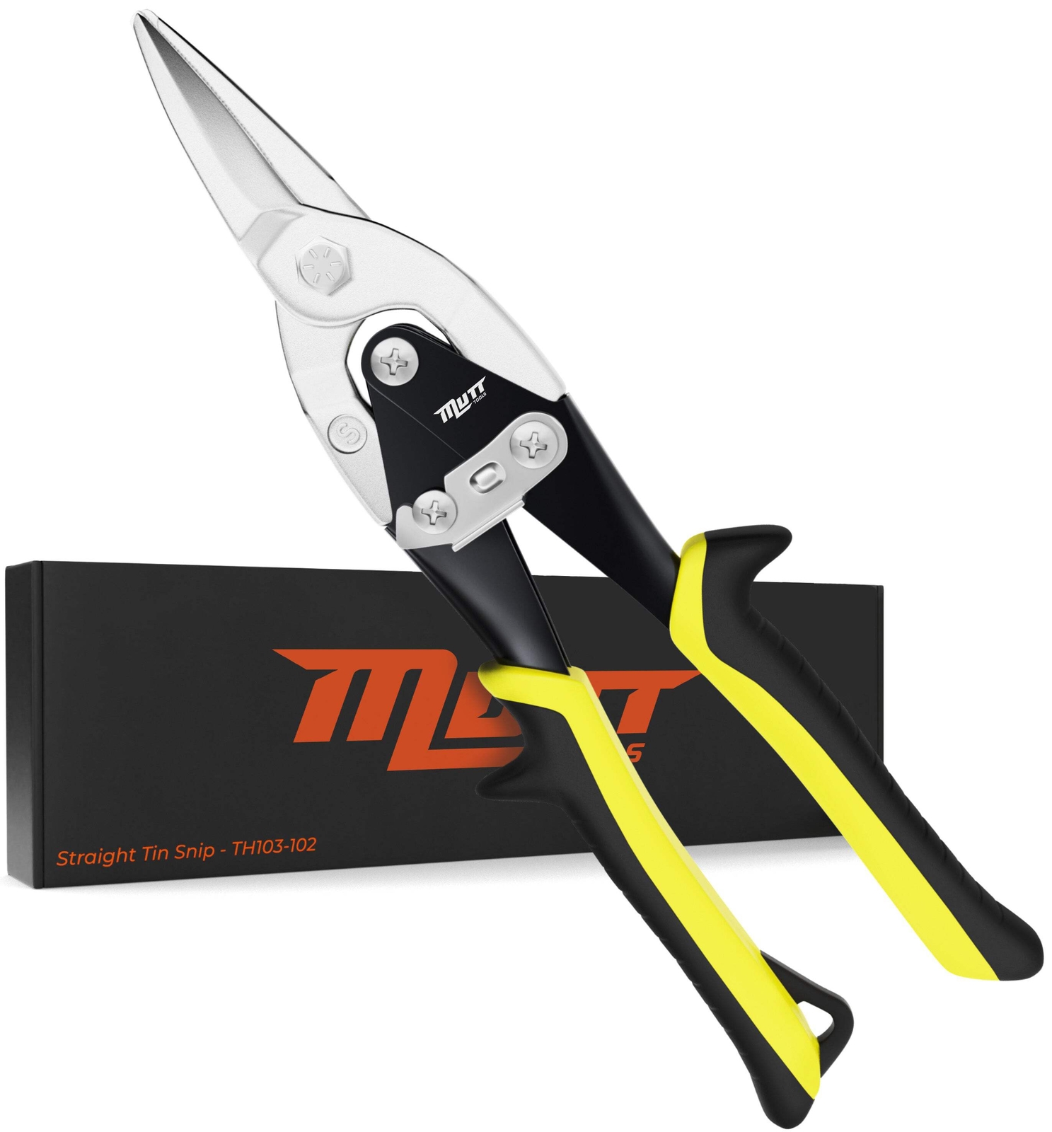 10 Inch Straight Cut Tin Snip | Heavy Duty Chrome Molybdenum Snips gallery